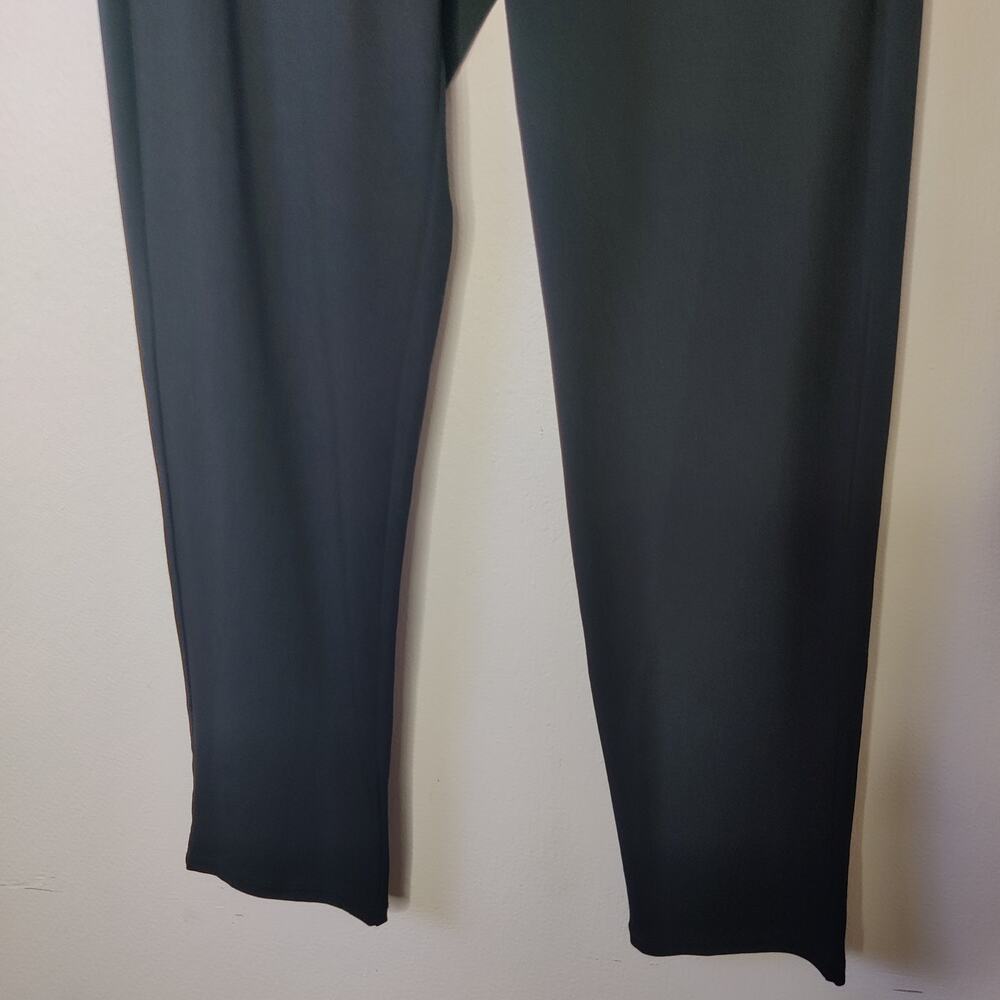 Habitat Pull On Knit Travel Pant Black Ankle Length Small Minimalist Comfort - Picture 7 of 15